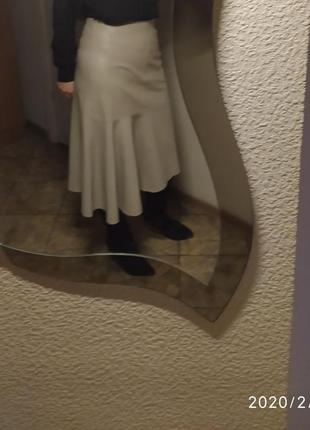 Спідниця zara штучна шкіра