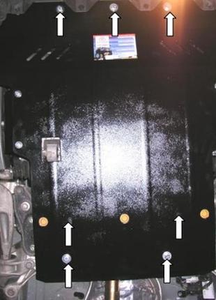 Защита двигателя honda civic viii 2006-2012 kolchuga