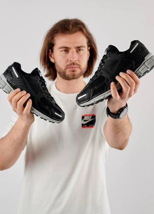 Мужские кроссовки nike vomero 5 new black gray
