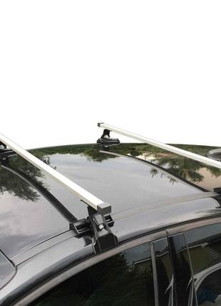 Багажник на гладкий дах kia rio 2000- lux kenguru