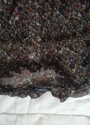 Блузка в цветочек atmosphere