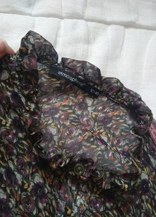 Блузка в цветочек atmosphere