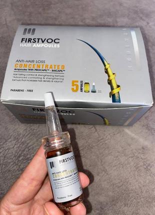 Firstvoc anti-hairloss ampoules ампули против выпадения волос medinza єгипет1 фото