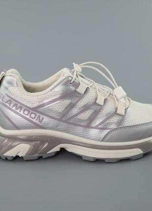 Кроссовки женские серые белые текстиль лето 588841