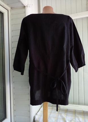Коттоновая  блуза прошва большого размера батал8 фото