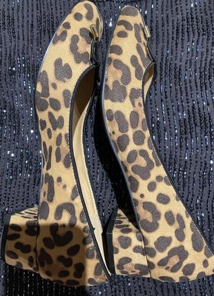 Туфлі балєтки/трендові туфлі балетки у леопардовий принт7 фото