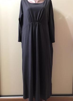 Платье италия длинное wendy trendy р.50/54 коттон