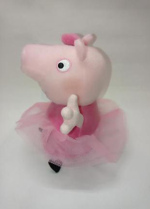 Мягкая игрушка свинка пеппа балерина peppa pig2 фото