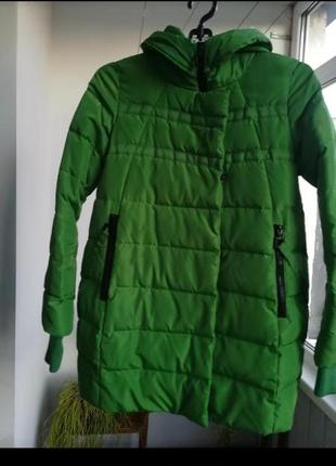 Пуховик бочонок