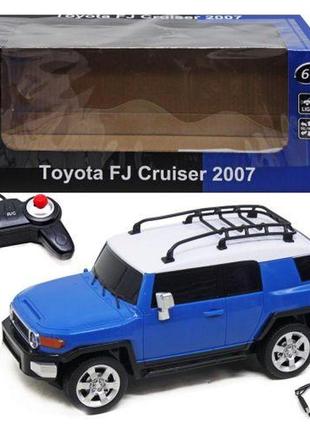 Машинка на радиоуправлении "toyota fj cruiser 2007" (синяя)