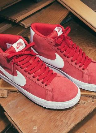 Nike sb zoom blazer mid university. мужские. оригинал. новые.1 фото