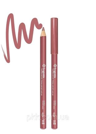 Олівець для губ bogenia bg500 lip liner № 020 carmine fast1 фото