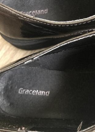 Женские туфли на шнурках graceland5 фото