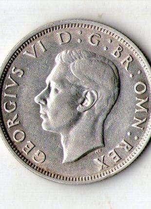 Великобритания › король георг vi ½ кроны, 1941 серебро 14.гр. №1879