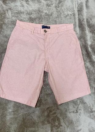 Чоловічі шорти disigned by f&f розмір 32 колір рожевий, дрібна карта