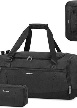 Дорожная спортивная сумка,  с отделением для обуви, спортивная спортивная сумка с карманами1 фото