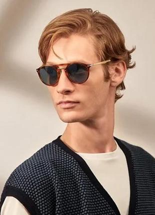 Очки мужские солнцезащитные persol 3264-s 24/33 оригинал hand made in italy8 фото