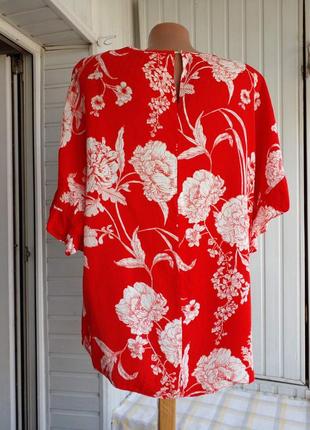 Вискозная блуза большого размера батал3 фото