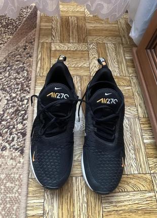 Кроссовки мужские nike air max 270 just do it pack black ан8050-014