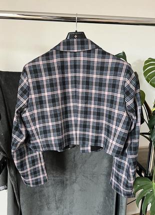 Комплект «школьная форма» костюм пиджак и юбка в клетку7 фото