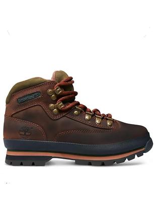 Шкіряні туристичні черевики timberland euro hiker boots women brown
оригінал1 фото