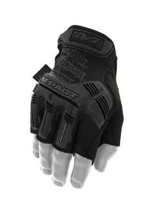 Рукавиці mechanix m-pact fingerless (без пальців) - black