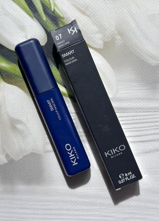 Темно синя туш kiko milano !