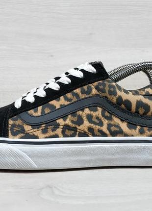 Жіночі леопардові кеди vans old skool оригінал, розмір 378 фото