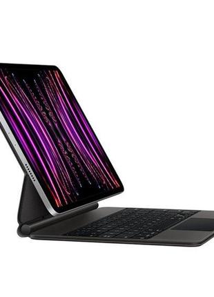 Чехол + клавиатура ipad pro 11 2020/2021/2022, magnetic keyboard touchpad, черный