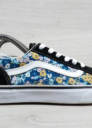 Жіночі кеди в квіти vans old skool оригінал, розмір 342 фото