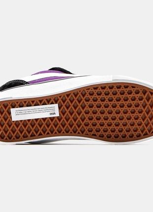 Vans knu purple black white2 фото