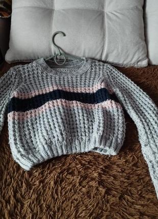 Кофта вкорочена