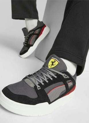 Новые мужские кеды кроссовки puma scuderia ferrari slipstream4 фото