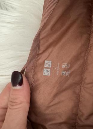 Куртка uniqlo мідного кольору2 фото