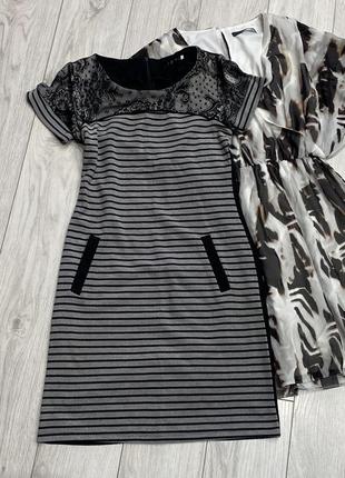 Трикотажное платье