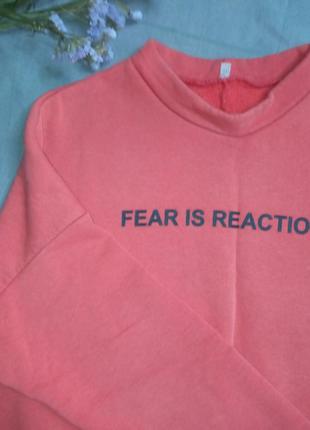 Толстовка з написом 3