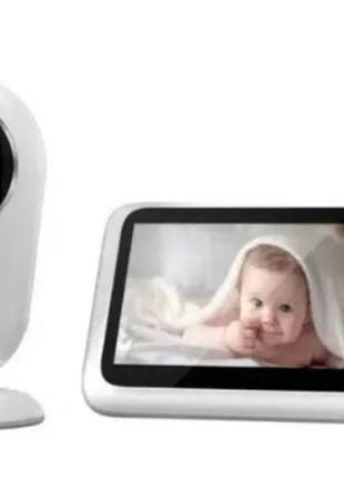 Відеоняня baby monitor hiseeu vb608 4.3 original jkr з датчико...