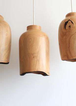 Набор деревянных люстр в стиле лофт (1685)