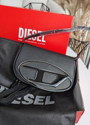 Сумка женская  diesel  черный дизель lux