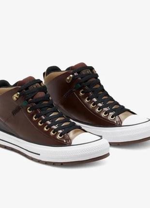 Converse chuck taylor all star boot pc dark chocolate. кеды мужские. оригинал. новые1 фото