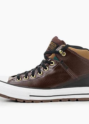 Converse chuck taylor all star boot pc dark chocolate. кеды мужские. оригинал. новые2 фото