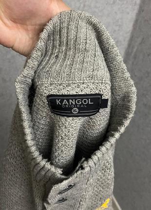 Серый свитер от бренда kangol5 фото