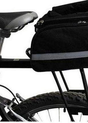 Вело сумка на багажник штани велобаул/велосумка трансформер баул6 фото