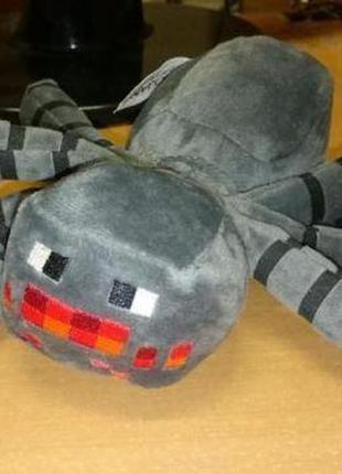 Плюшева іграшка павук baby spider minecraft 17 або 32 см майнк...2 фото