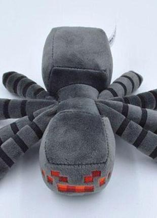 Плюшева іграшка павук baby spider minecraft 17 або 32 см майнк...4 фото