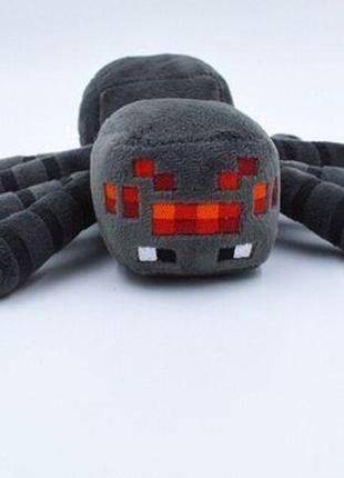 Плюшева іграшка павук baby spider minecraft 17 або 32 см майнк...5 фото