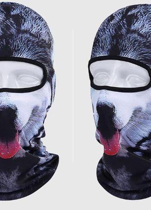 Балаклава 3d маска +3д малюнок зверомаска лижна підшоломник кі...4 фото