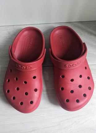 Сабо crocs m5w7, состояние отличное