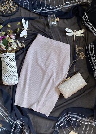 Новая трикотажная юбка-карандаш с люрексом /miss selfridge/размер s-m1 фото