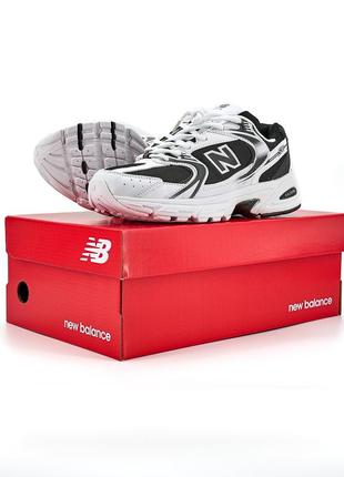 New balance 530 white black